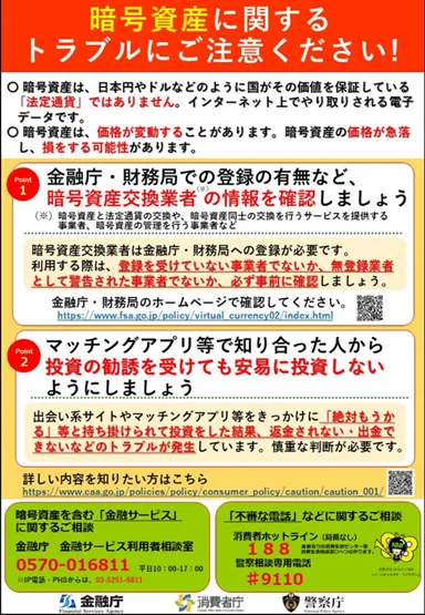 暗号通貨の詐欺被害