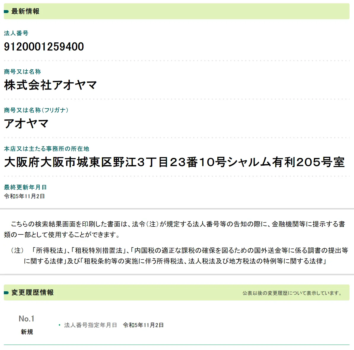 株式会社アオヤマ